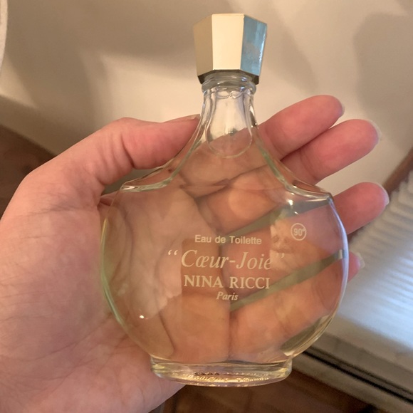 LALIQUE crystal bootle of Nina Ricci Coeur Joie 100mL Eau de Toilette - Picture 1 of 6